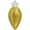 Gold, variant on 12" Gold and Silver Shatterproof Glitter C9 Light Bulb Christmas Ornament