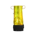 thumbnail image 2 of Unique Bargains Women's Round Toe Platform Lace Up Colorful Combat Ankle Boots Gold Yellow (Size 7), 2 of 7