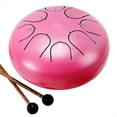 thumbnail image 1 of Tambor de Lluvia de 6 Pulgadas y 8 Tonos, Tambor de Chakra para Exteriores, Instrumento de Jardín, Tambor de Lluvia, Tambor Etéreo C, 1 of 5