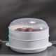 thumbnail image 1 of Vaporera Redonda para Microondas Perfecl Grado Alimenticio Doble Capa, 1 of 8