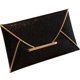 thumbnail image 1 of Durable PU Coin Purse Envelope Bag for Storage Use Black Small Wallet Woman Handbag 4.5 Inches, 1 of 4