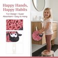 thumbnail image 3 of REGALWOVEN Chenille Hand Towels with Hanging Loop, 1 Pack Funny Bathroom Hand Towel in Sheep Shape, Absorbent Fast Drying Towels Purple 7" x 7", 3 of 7