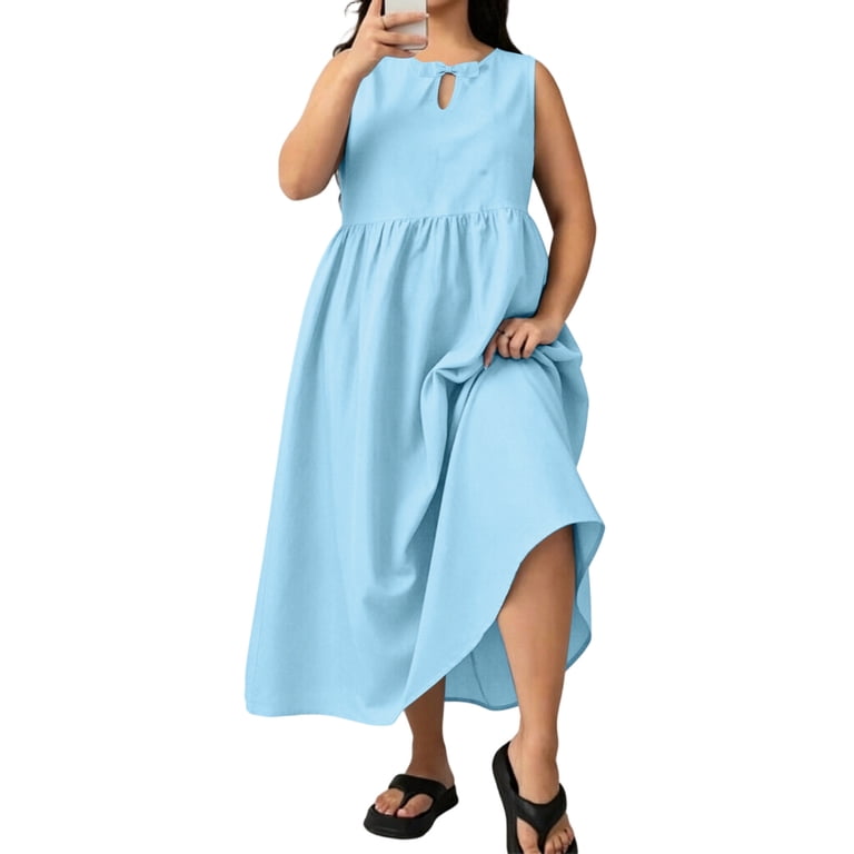 cotton curve dresses Buy Women's Dresses Curve Cotton Short Sleeve Online