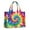 Colorful Rainbow Tie, variant on Large Capacity Tote Bag,Colorful Rainbow Tie Dye Spiral Pattern Handbag Fashion Luxury Tote Bag,15.7"x13"x 5.1" Inches,Laptop Compatible
