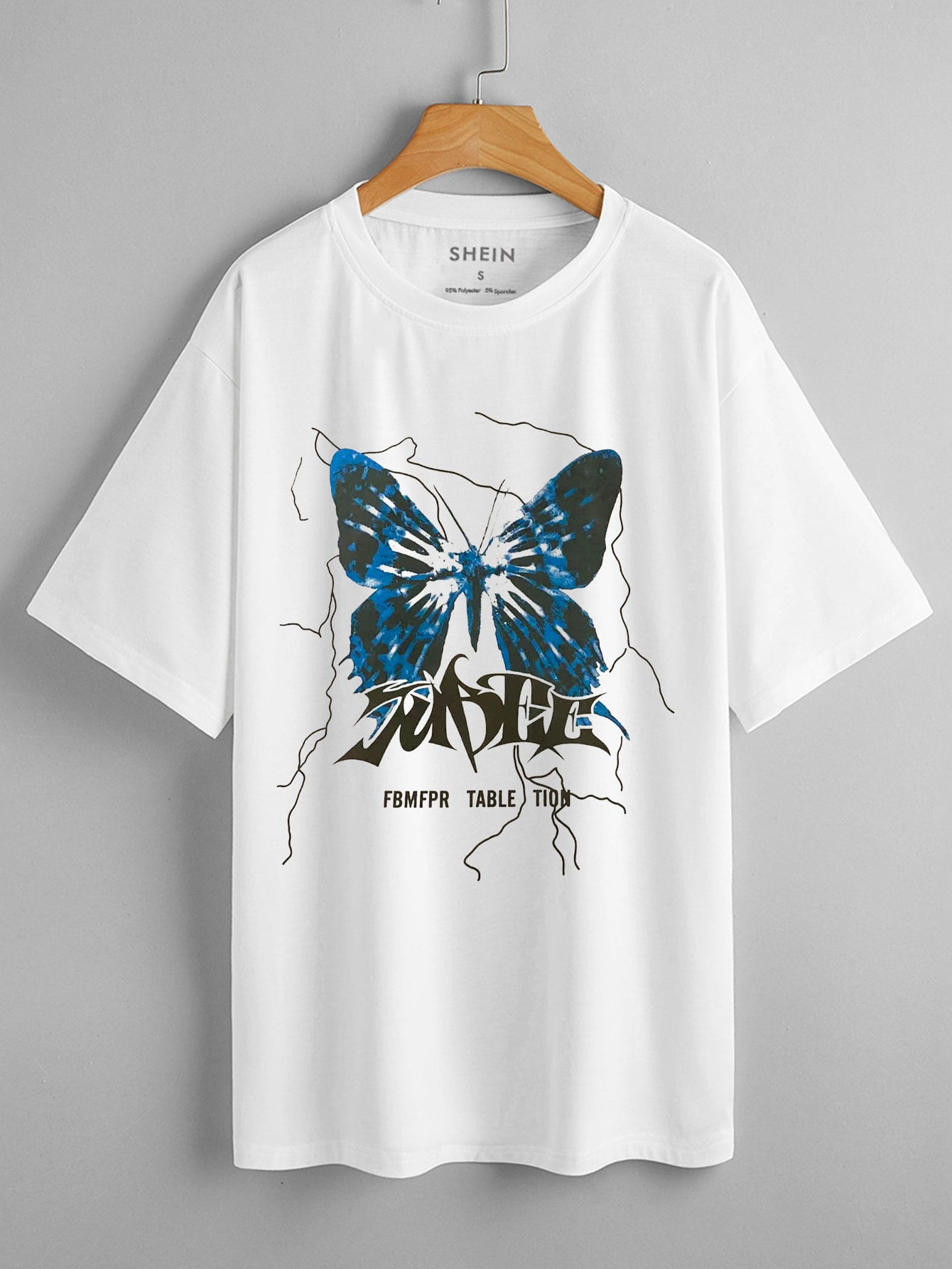 butterfly oversized tee
