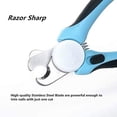 thumbnail image 4 of Dog Nail Clippers, Trimmer with Safety Guard to Avoid Over Cutting, Free Nail File, 4 of 5