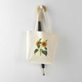 thumbnail image 6 of CafePress - Sunflower Tote Bag - Unisex Canvas Tote Bag, Beige, 1-Piece, 6 of 8