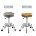 thumbnail image 3 of Colorful Durian Round Bar Stool Seat Covers, Elastic Round Chair Cover Stool Seat Slipcover Bar Stool Cushions Round Pad for 12-14 inch, 3 of 5