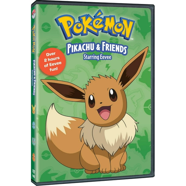 Pokémon: Pikachu & Friends - Starring Eevee (DVD) - Walmart.com