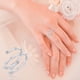 thumbnail image 2 of Fiudx Anillo de Circonita Cúbica, Elegante Alianza y Diseño de Nudo, Joya de Mariposa Duradera, Regallo de Propuesta de Compromiso, Ideal para Mujeres y Niñas, Expresión de Alma Brillante, Talla 1,7, 2 of 5