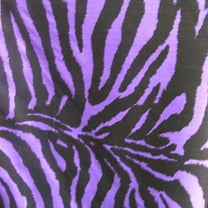 Poly-Cotton Zebra Print Fabric 58" Wide by 36"(1-Yard) for Arts, Crafts, & Sewing