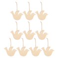 thumbnail image 1 of Dosaele20 Pcs Wooden Hanging Bird DIY Crafts Cutouts Small Birds for, 1 of 8