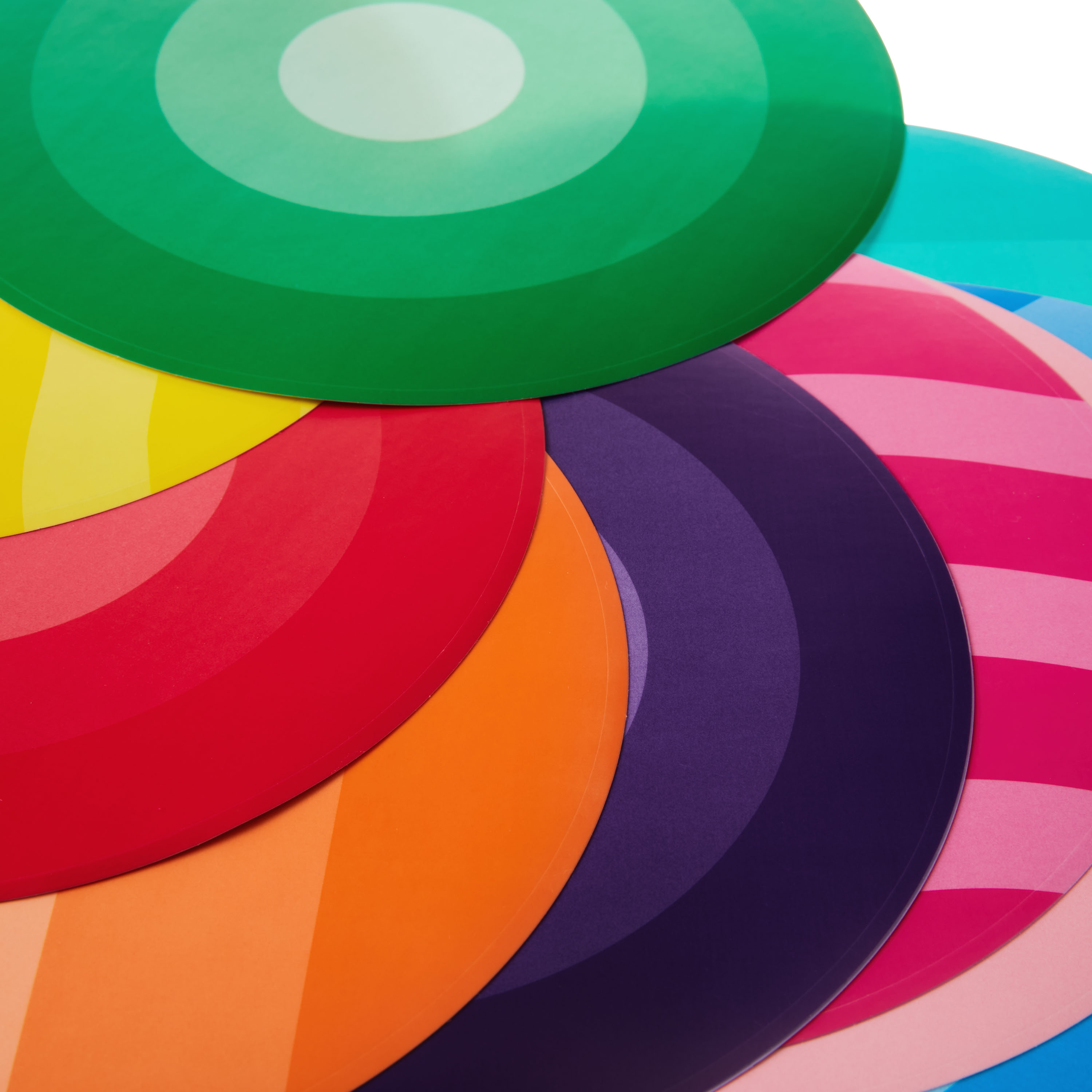 Pen + Gear Reusable Adhesive Multicolor Seat Markers, 10 Count, Unisex Ages 5+
