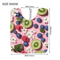 thumbnail image 5 of Yayeee Bath Rug for Bathroom Floor Non Slip Rectangle Fluffy Soft Absorbent Mat, 16"x24", Pink Kiwi, 5 of 7
