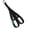 Black, variant on Tricep Rope Cable Attachment. Two Size in One Extra Long Pull Down Rope. Triceps Extension Straps Gym Equipment. Home Workout Handles for Resistance Bands.
