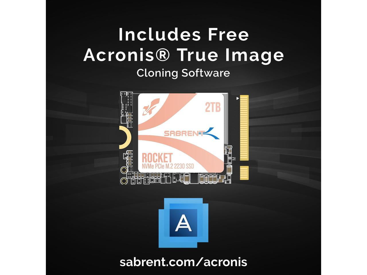 Cloning Software Sabrent Acronis True Image Download Disk Cloning