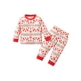 thumbnail image 1 of xiaxaixu Baby Christmas Long Sleeve + Trousers, Elk Snowflake Pattern, 1 of 8