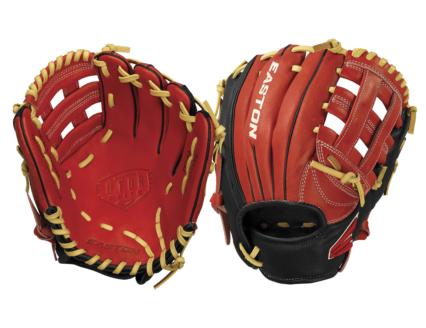 Easton Future Elite Baseball Gloves and Mitts, 11 In. Red, Yellow and  Black, Left Hand Throw - Walmart.com