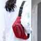 thumbnail image 5 of Riñonera para hombre, bolsa de ocio al aire libre, con cremallera de varias capas, para correr, deportes, riñonera, bolsa de pecho, 5 of 6