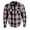 MPM1625, variant on Milwaukee Leather Men's Plaid Armored Flannel Shirt with CE Armor X-Large