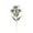 3#A#White, variant on Utoimkio Artificial Faux Hanging Plants Flowers Vines for Outdoor Outside Summer Decoration,29.5 inch Fake Silk Flower for Front Porch Balcony - Hot Pink