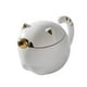 thumbnail image 3 of Taza de café de cerámica taza de té con cuchara de tapa con manija de taza de leche caliente y fría para bebidas para bebidas Hotel de jugo de oficina, 3 of 8