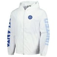 thumbnail image 2 of Men's White Atlanta United FC Graffiti Hoodie Full-Zip Windbreaker, 2 of 3