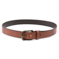 thumbnail image 5 of Men’s Top Grain Leather Belts Casual Jeans Solid Belts for Men 1.5inch Width, 5 of 5