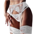 thumbnail image 1 of Ropa de dormir de encaje para mujer Ropa de dormir sexy: lencería para San Valentín, color liso, tejido de poliéster, diseño elegante para ocasiones especiales., 1 of 3