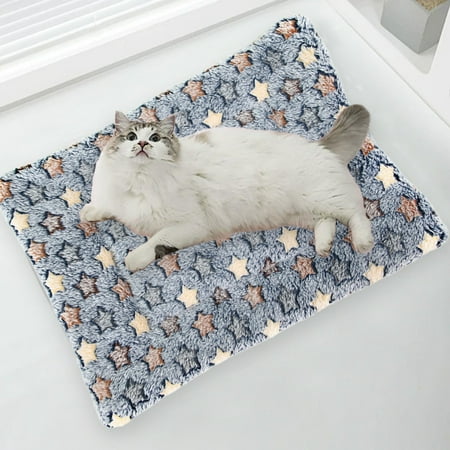 Under$1 PEONAVET Dog Mat Milk Velvet Universal Dog House Cats Mat Dog Mat Cats Mat Pet Mat