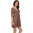 thumbnail image 3 of Women's Trendy Style Baby Doll Solid Dress, 3 of 5