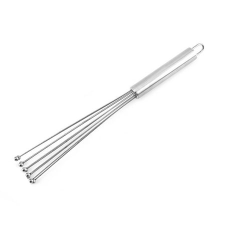 

12 Inch Stainless Steel Ball Whisk Wire Egg Beater Manual Mixer Whisk for Cooking Blending Whisking Beating Stirring
