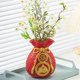 thumbnail image 4 of Bolsa de bendición Feng Shui para año Nuevo Chino, decoración de jarrón, maceta, decoración de mesa hecha a mano para estante de pared, decoración , l L, 4 of 6