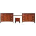 thumbnail image 1 of Westport Bay Metropolitan 133'' Double Basin Bathroom Vanity Set, 1 of 1