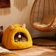 thumbnail image 5 of Cama para gatos, cálida y mejorada, para acurrucarse en invierno. Peluches suaves y relajantes, antiansiedad, con tela acolchada extraíble. Cama para mascotas., 5 of 6