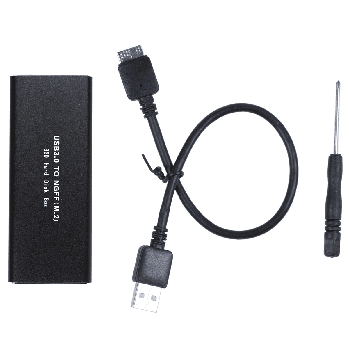 3X M.2 Sata Ssd to Usb 3.0 External Ssd Reader Converter Adapter Enclosure with Uasp,Support Ngff M.2 2280 2260 2242