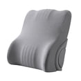thumbnail image 3 of Almohada de respaldo Almohada de lectura Transpirable para hombres y mujeres Almohada multifunción para descansar en la cama Almohada para la espalda Gris claro, 3 of 8