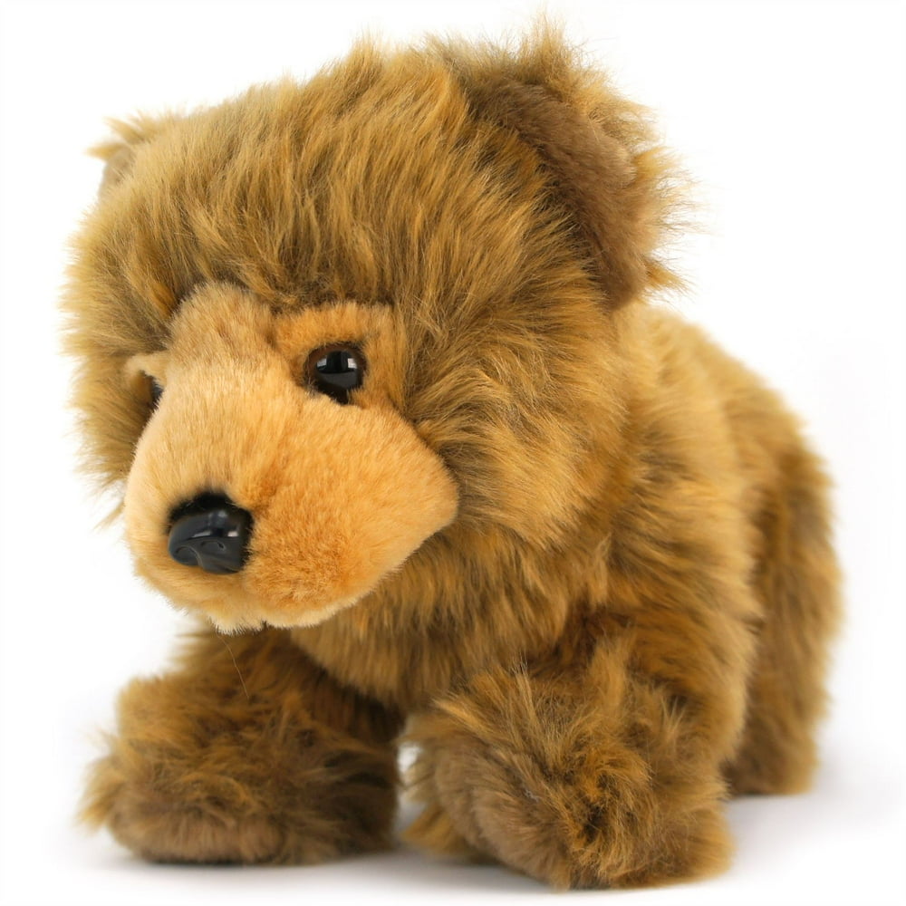 Borya the Baby Brown Grizzly Bear 9 Inch Realistic Looking Stuffed