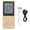 Gold, variant on Suodoka MP3 MP4 Player Bluetooth 5.0 Super Thin 1.8 Inch Color Screen HiFi Music Video Digital Audio Player 128GB Expandable Memory Portable Media Player Voice Recorder E-Book Support Black