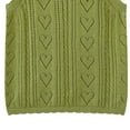 thumbnail image 3 of Jalioing Girls Knitted Camisoles Summer Lightweight Crochet Tank Tops Toddler Girls Cute Sleeveless Sweater Tops, 3 of 4