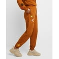 thumbnail image 2 of Hanes Originals Women's Fleece Joggers, Placed Flowers, 30" Allgood Gold L, 2 of 4