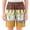 Brown, variant on Ice Cream Shorts Boys Girls Elastic Waist with Pockets Summer Cool Cute Preppy Ice Cream Baseball Shorts 2-14 Years
