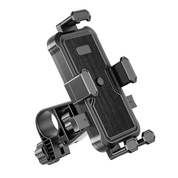 Soporte para teléfono de motocicleta, soporte de montaje fácil, giratorio 360 degree, liberación rápida. Estilo A