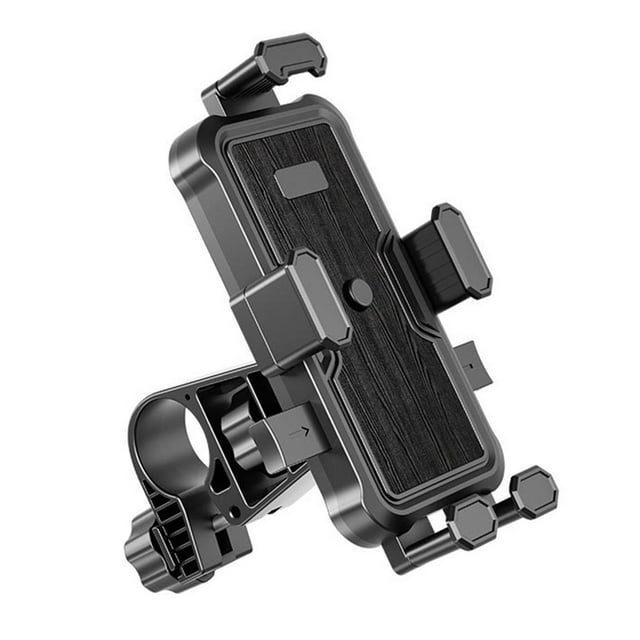 Soporte para teléfono de motocicleta para teléfonos de 4,7 a 7,2 pulgadas con abrazadera de cinco garras a prueba de golpes Estilo A