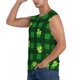 thumbnail image 3 of Balery Happy St. Patrick's Day5 Camisetas sin mangas para hombre, absorbe la humedad y protege contra el mal olor.-3X-Large, 3 of 7