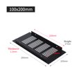 thumbnail image 1 of Grille de Ventilation Rectangulaire en Aluminium 100mm pour Armoire Garde-Robe, 1 of 5