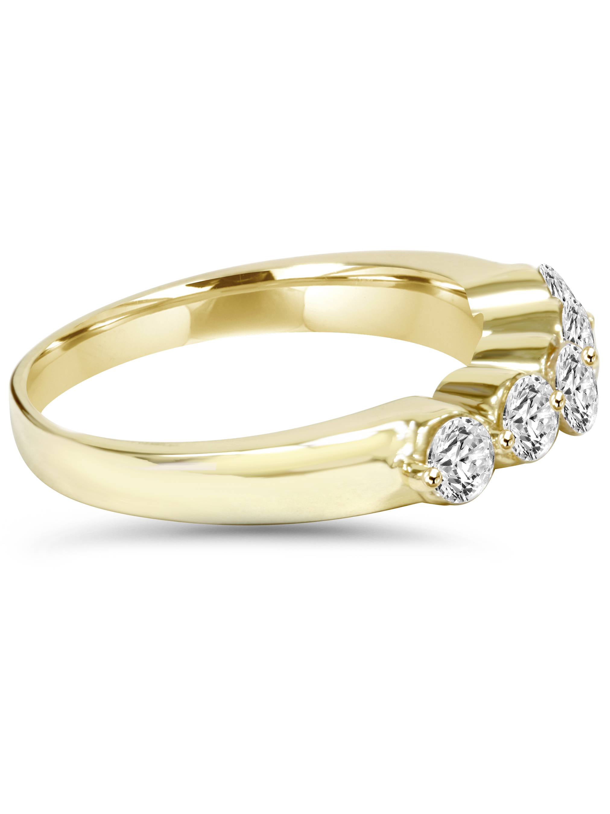 3/4ct Diamond Wedding 14K Yellow Gold New Ladies Ring