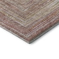 thumbnail image 3 of Addison Rugs Mayfield Premium Machine Washable Transitional Geometric Paprika Rectangle Rug, 8' x 10', 3 of 7