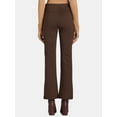 thumbnail image 3 of Time and Tru Women's Ponte Knit Pull On Bootcut Pants, Regular & Short Inseams, Size XS-XXXL, 3 of 5