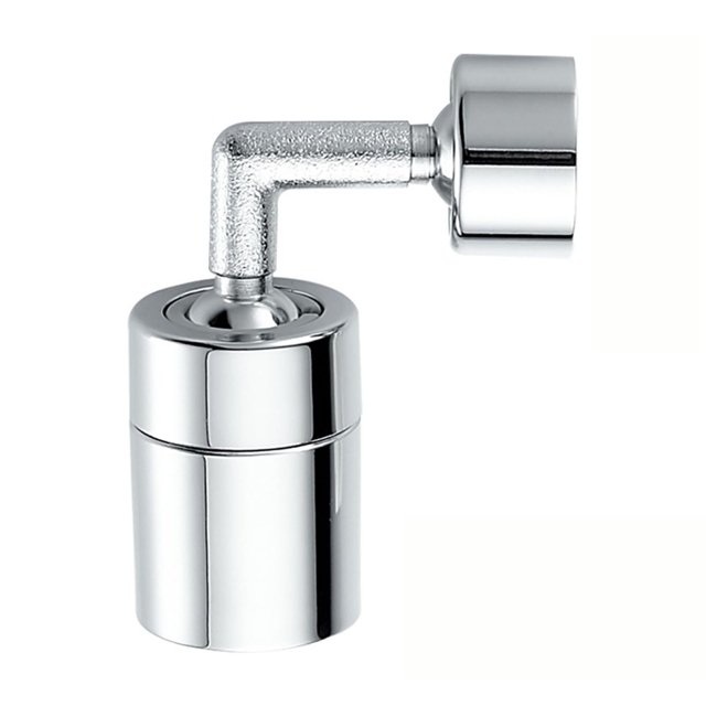 Aireador de grifo de cocina giratorio de 720 grados, filtro universal contra salpicaduras, cabezal rociador, boquilla de ahorro de agua, rociador de latón móvil, fácil de instalar.